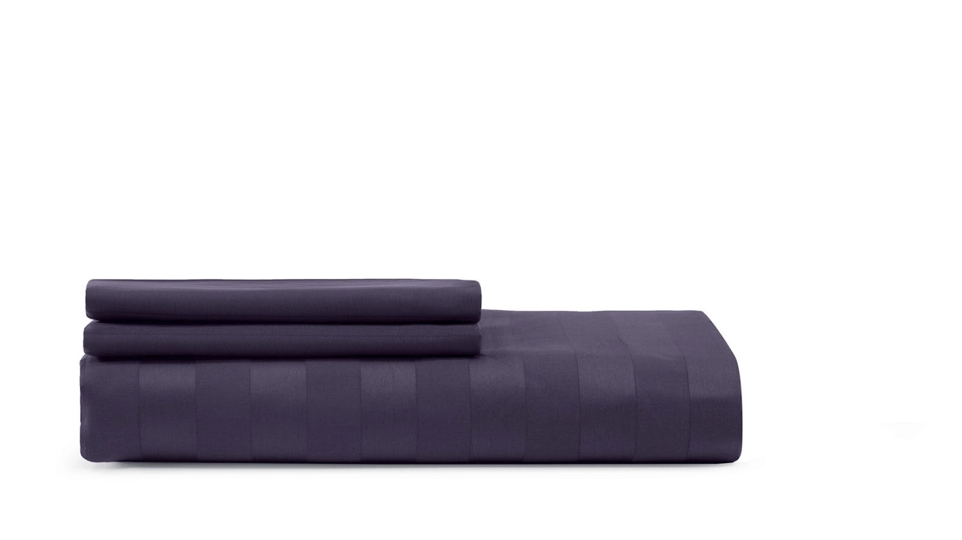 төсек жабдығының жиынтығы Askona Comfort Stripe, терең көк түсті ақжаймасыз - 6 - большое изображение