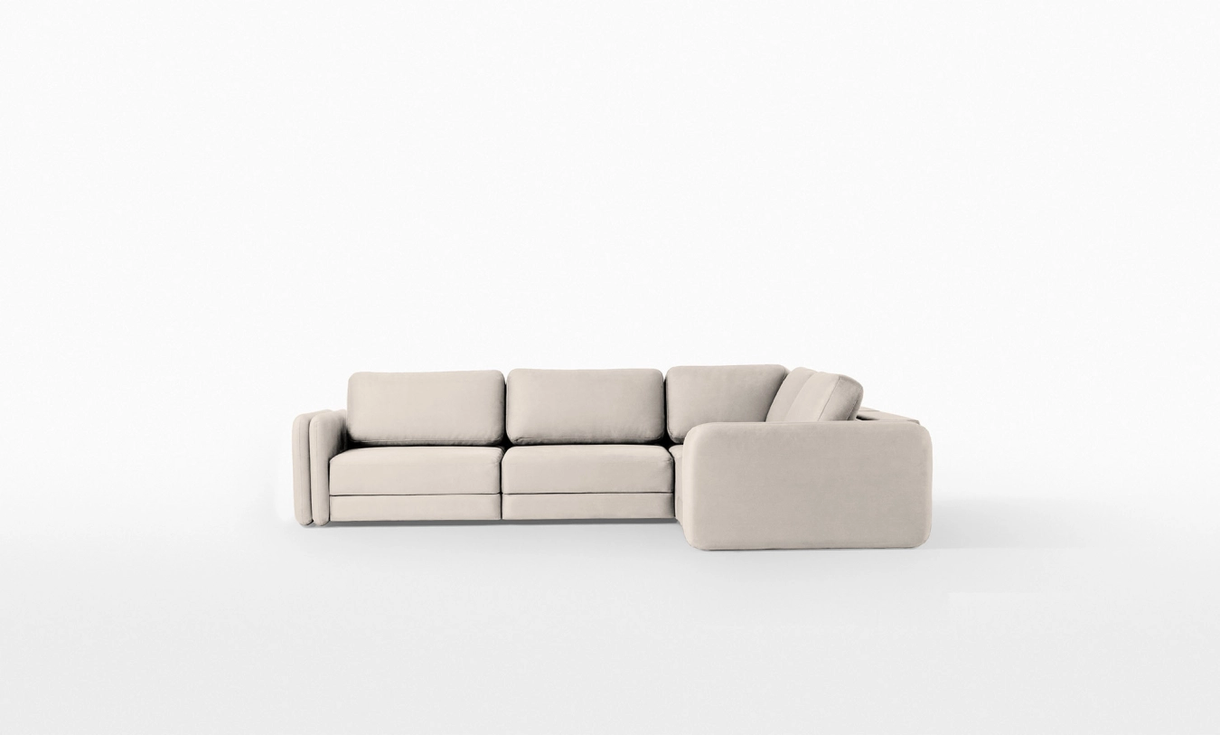 угловой Twins, 4-х секционный (ширина подлокотника:21) - 1 - большое изображение
